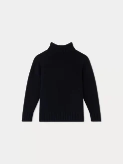 Bonpoint Temperance Sweater Navy |Child Cardigans And Sweaters