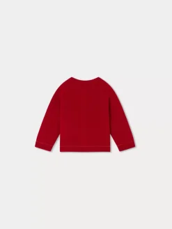 Bonpoint Teyana Cardigan Ruby |Newborn & Baby Sweaters And Cardigans