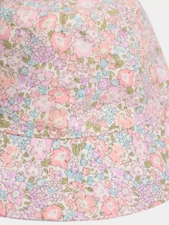 Bonpoint Theana Bucket Hat Pink Blush |Child Accessories