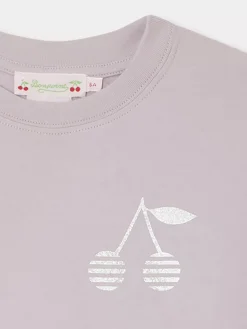 Bonpoint Theia T-Shirt Light Mauve |Child Tops