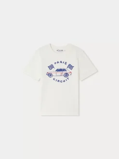 Bonpoint Thibald T-Shirt White Milk |Child Tops