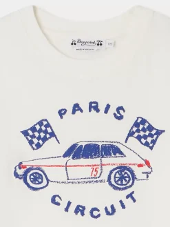 Bonpoint Thibald T-Shirt White Milk |Child Tops