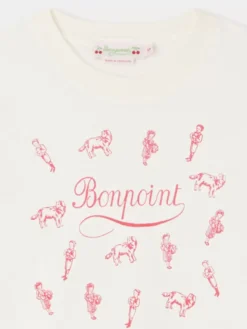 Bonpoint Thida T-Shirt Milk White |Child Tops
