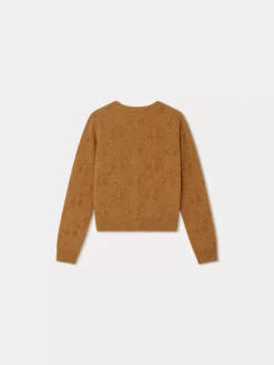 Bonpoint Thindra Cardigan Camel |Child Cardigans And Sweaters