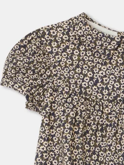 Bonpoint Tia Dress Cocoa |Child Dresses