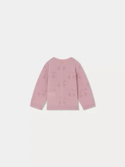 Bonpoint Tibile Cardigan Peony |Newborn & Baby Sweaters And Cardigans