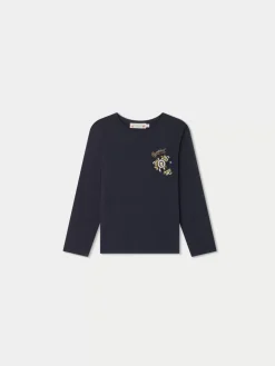 Bonpoint Tidjiane T-Shirt Navy |Child Tops