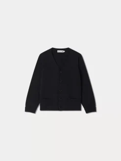 Bonpoint Tilian Cardigan Ink |Child Cardigans And Sweaters