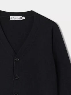 Bonpoint Tilian Cardigan Ink |Child Cardigans And Sweaters