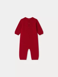Bonpoint Tilouana Romper Ruby |Newborn & Baby Sets And Jumpsuits