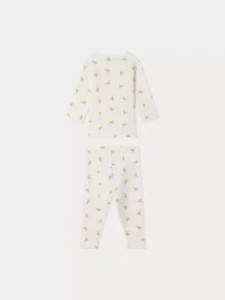 Bonpoint Timao Outfit Orange |Newborn & Baby Sets And Jumpsuits