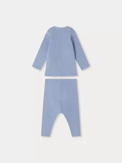 Bonpoint Timi Clothing Set Northern Blue |Newborn & Baby Sets And Jumpsuits