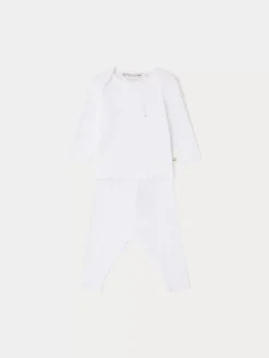 Bonpoint Timi Clothing Set White |Newborn & Baby Sets And Jumpsuits