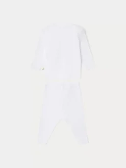 Bonpoint Timi Clothing Set White |Newborn & Baby Sets And Jumpsuits