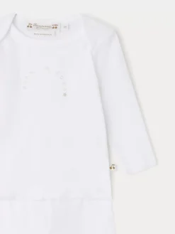 Bonpoint Timi Clothing Set White |Newborn & Baby Sets And Jumpsuits