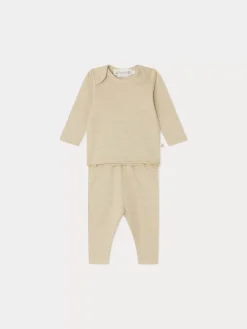 Bonpoint Timi Set Beige |Newborn & Baby Sets And Jumpsuits