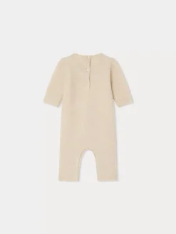 Bonpoint Tinoe Romper Natural |Newborn & Baby Sets And Jumpsuits