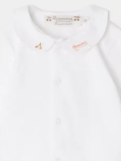 Bonpoint Tintina Pajamas Apricot |Newborn & Baby Onesies And Pajamas