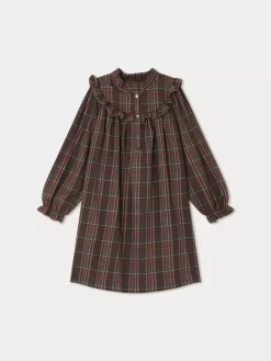 Bonpoint Tish Dress Grape |Child Dresses