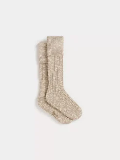 Bonpoint Tocks Socks Flecked Alabaster White |Child Socks And Underwear