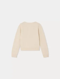 Bonpoint Toesie Cardigan Vanilla |Child Cardigans And Sweaters