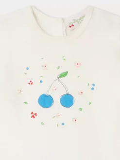 Bonpoint T-Shirt Cira Blanc Lait |Newborn & Baby Tops