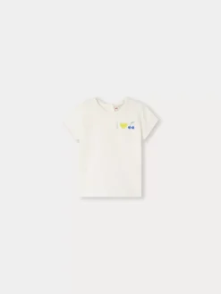 Bonpoint T-Shirt Cira Blanc Lait |Newborn & Baby Tops
