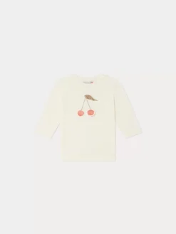 Bonpoint T-Shirt Tahsina Ecru |Newborn & Baby Tops