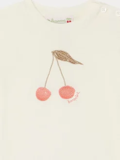 Bonpoint T-Shirt Tahsina Ecru |Newborn & Baby Tops