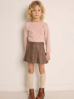 Bonpoint Tutti Skirt Chestnut |Child Skirts