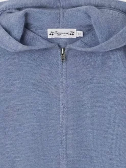 Bonpoint Tylcy Cardigan Gray Blue |Child Cardigans And Sweaters
