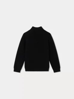 Bonpoint Tyoto Sweater Black |Child Cardigans And Sweaters