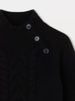 Bonpoint Tyoto Sweater Black |Child Cardigans And Sweaters